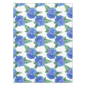 waterverf cornbloemen tafelkleed (Voorkant)