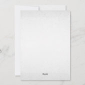 Waterverf Cornucopia Pumpkin Thanksgiving Poem Feestdagenkaart (Achterkant)