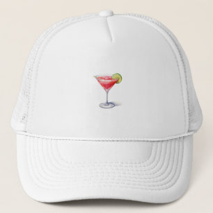 Waterverf Cosmopolitan Cocktail Drink Trucker Pet