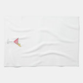 Waterverf Cosmopolitan Cocktail Theedoek (Horizontaal)