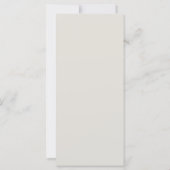 Waterverf Cosmos Flowers Bruiloft Uitnodiging (Achterkant)