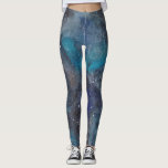 Waterverf Cosmos in Blauw en Zwarte Ruimte Leggings<br><div class="desc">Deze unieke ruimtegerelateerde leggings met een prachtige,  met de hand geschilderde melkwegscène met sterren en planeten in blauw,  zwart,  wit en paars zullen je uit deze wereld laten voelen telkens als je ze draag. Een deel van het collectie van de Ruimteverkenner van de Studios van het Pakket.</div>