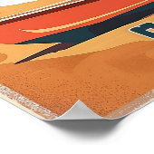 Waterverf Costa Rica Poster (Hoek)