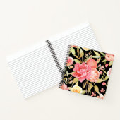 Waterverf Cottage Garden Rozen Notitieboek (Binnen)