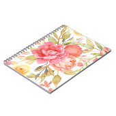 Waterverf Cottage Garden Rozen Notitieboek (Linkerzijde)