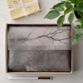 Waterverf Cottage Landschap Tissuepapier (Geschenk)