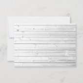 Waterverf Cotton Lavender Country Weddenschap RSVP (Achterkant)