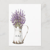 Waterverf Cotton Lavender Weddenschap Details E Informatiekaartje (Achterkant)