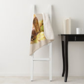 Waterverf Cougar Kitten Mountain Lion Wildlife Sherpa Deken (In situ)