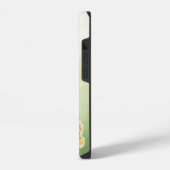 Waterverf Cougar Mountain Lion Wild Cat Kitten iPhone Hoesje (Linkerkant)