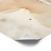 Waterverf Cougar nr. 3 Perfect Poster (Hoek)