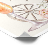 Waterverf County Westerne Waterverf Mimosa Bar Poster (Hoek)