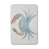 Waterverf Crab Bath Mat (Voorkant Verticaal)