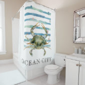 WATERVERF CRAB, BEACH TOWN, OCEAAN CITY DOUCHEGORDIJN (In situ)