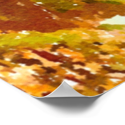 Waterverf Crashwaves Poster (Hoek)