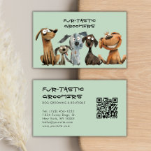 Waterverf Crazy Dog Groomers Boutique QR Code