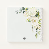 WATERVERF CREAMY ALABASTER ROZEN WEDDING PLANNER NOTITIEBOEK (Achterkant)