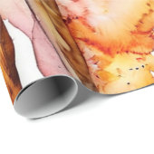 Waterverf Creatures Collage Cadeaupapier (Rol Hoek)