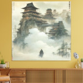 Waterverf Creëer Uw eigen aangepaste ontwerp Canvas Afdruk (Insitu (Woonkamer))