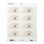 WATERVERF CREST KIPPENEIEREN ETIKET OP DE DOOS (Full Sheet)