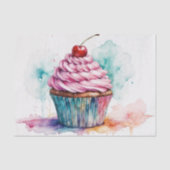 Waterverf Cupcake Delight Decoupage Tissuepapier (Voorkant)