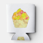 Waterverf Cupcake schilderen Blikjeskoeler (Achterkant)