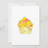 Waterverf Cupcake schilderen Kaart (Voorkant)