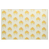 Waterverf Cupcake-schilderpatroon Stof (Fat Quarter)