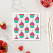 Waterverf Cupcake Servet (Insitu)