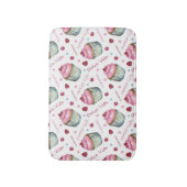 Waterverf cupcakes badmat (Voorkant Verticaal)