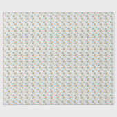 Waterverf cupcakes cadeaupapier (Vlak)