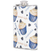 Waterverf cupcakes heupfles (Links)