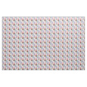 Waterverf cupcakes kleurig stof (Yard (91,4 cm))