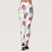 Waterverf cupcakes leggings (Achterkant)