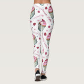 Waterverf cupcakes leggings (Achterkant)