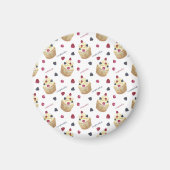 Waterverf cupcakes magneet (Voorkant)