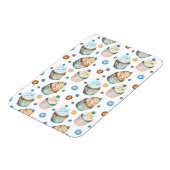 Waterverf cupcakes magneet (Linkerzijde)