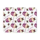 Waterverf cupcakes magneet (Horizontaal)