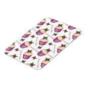 Waterverf cupcakes magneet (Linkerzijde)