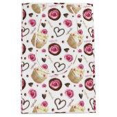 Waterverf cupcakes medium cadeauzakje (Voorkant)