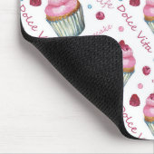 Waterverf cupcakes muismat (Hoek)