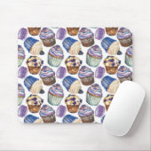 Waterverf cupcakes muismat (Met muis)