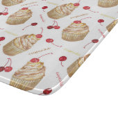 Waterverf cupcakes snijplank (Hoek)