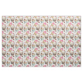 Waterverf cupcakes stof (Fat Quarter)