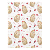 Waterverf cupcakes tafelkleed (Voorkant)