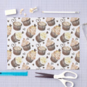 Waterverf cupcakes tissuepapier (Craft)