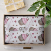 Waterverf cupcakes tissuepapier (Geschenk)