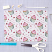 Waterverf cupcakes tissuepapier (Craft)