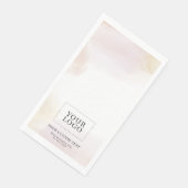 Waterverf Custom Business Logo Promotie Servet (Hoek)