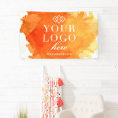 Waterverf Custom Logo Craft en Trade Show Spandoek (Insitu)